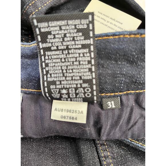 7 FOR ALL MANKIND Women's Fashion Boyfriend High Cuff Jean Sz 31 NWT - Picture 10 of 14